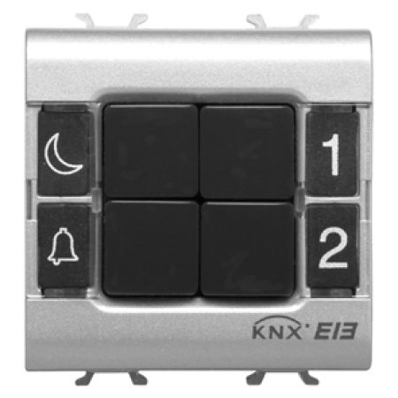 P-BUTTON PANEL. FL-MOUNTING 4-CH EASY T GW14752