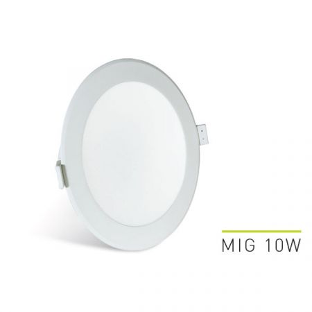 VGR.SVETILKA LED MIG 10W-CCT BELE B.DIMM.90/102mm